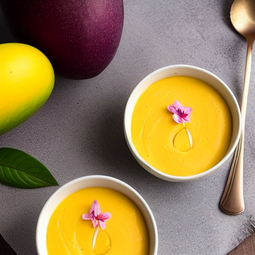 Keto Mango Pudding