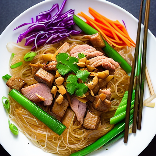 Bún Thịt Xào