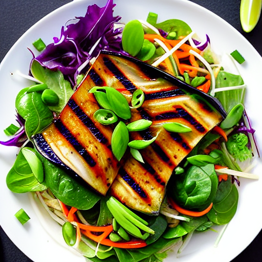 Nasu Dengaku Salad