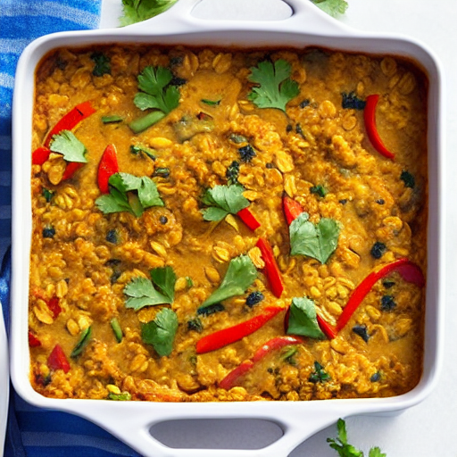 Savory Oats Bake