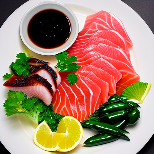 Sashimi with Ponzu