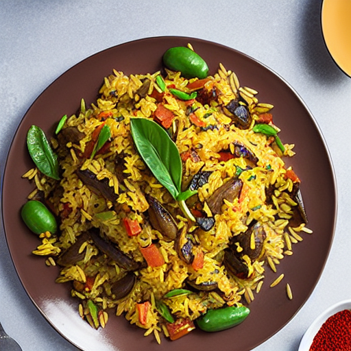 Pigeon Rice Pilaf