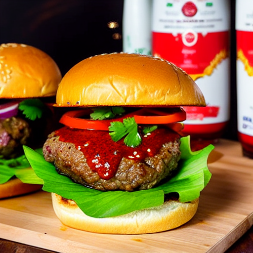Sriracha Beef Burger