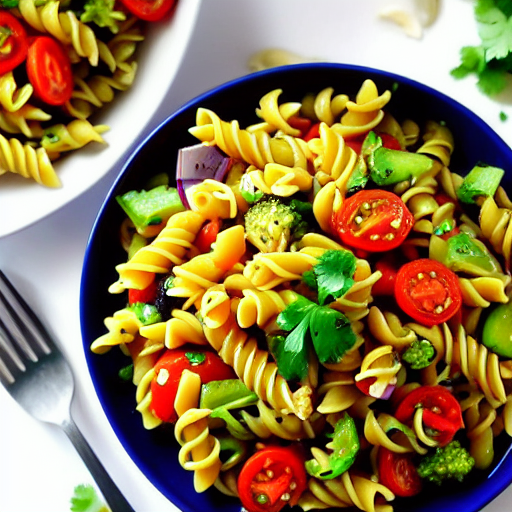 Lentil Pasta Salad