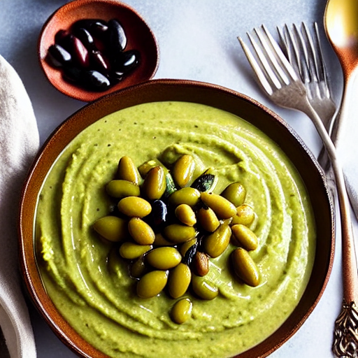 Bissara with Olive Oil