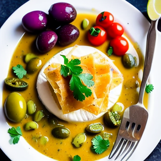 Queso Manchego con Aceitunas