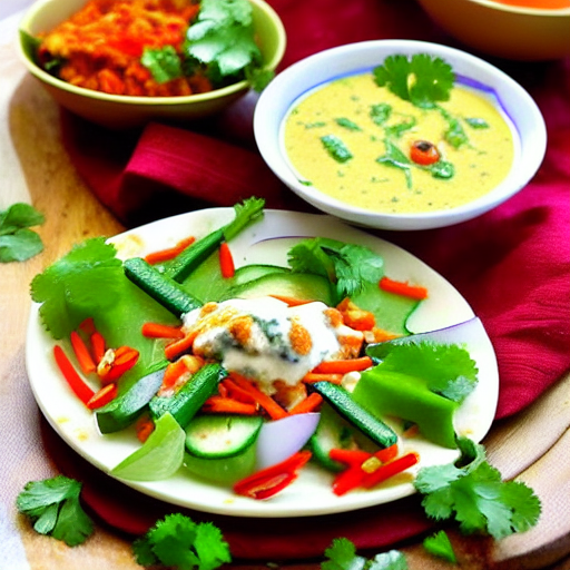 Dahi Puri Salad