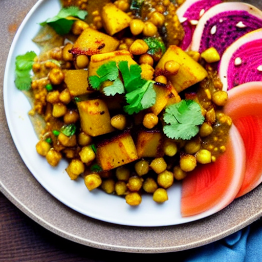 Vegan Aloo Chaat
