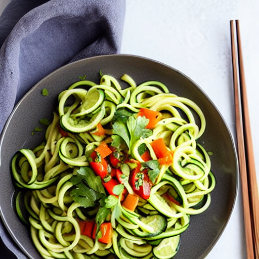 Vegan Zucchini Noodles