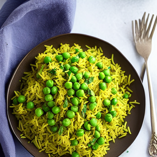 Minted Pea Rice