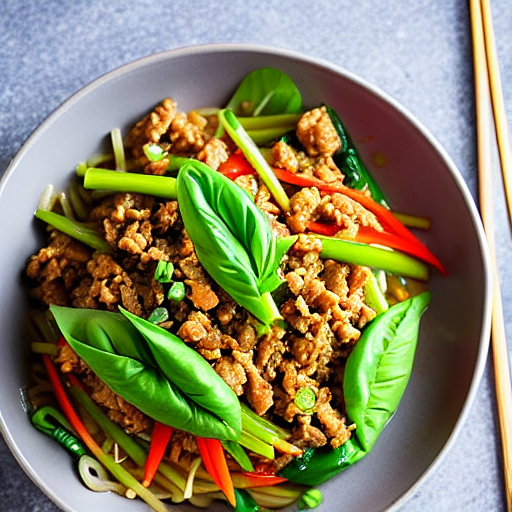 Pad Krapow Moo