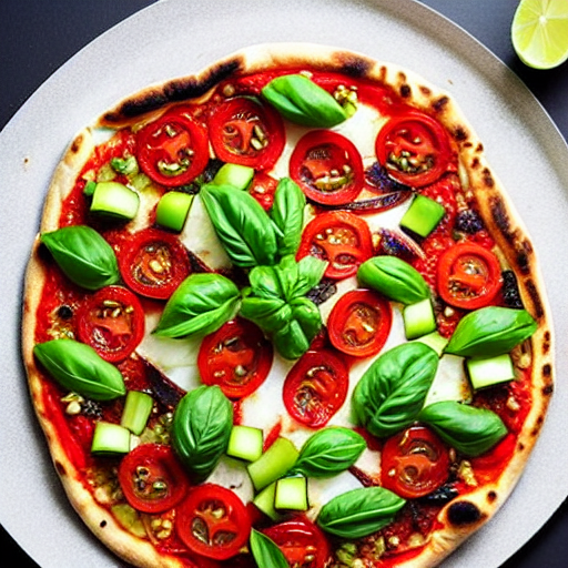 Vegan Horiatiki Pizza