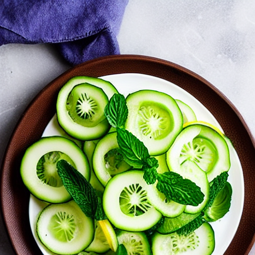 Cucumber Mint Salad
