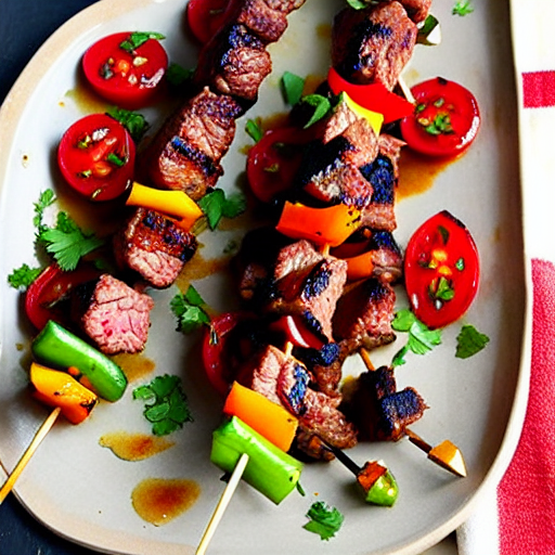Spiced Beef Skewers
