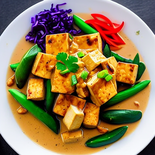 Seafood and Tofu Stir-Fry