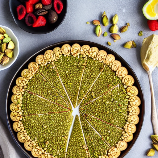 Knafeh with Pistachios