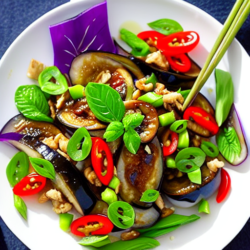 Chinese Eggplant Salad