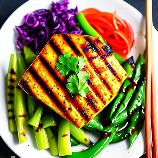 Spicy Grilled Tofu