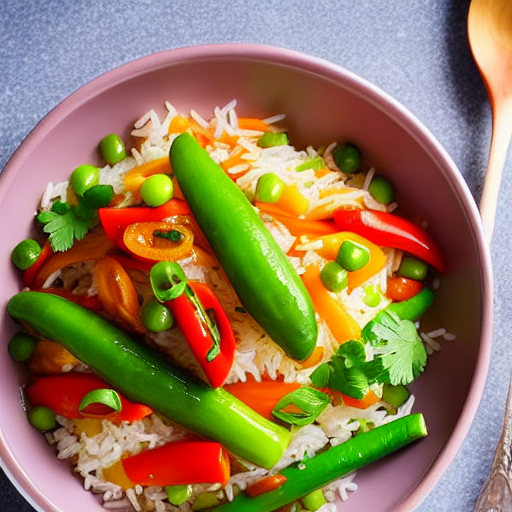 Jasmine Rice with Veggies