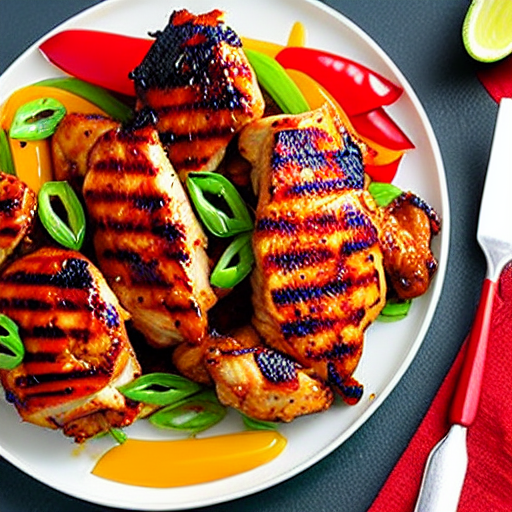 Szechuan Style Grilled Chicken