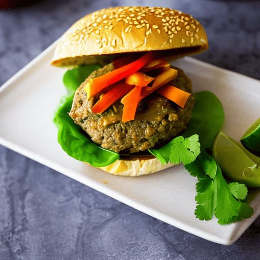 Massaman Curry Burger