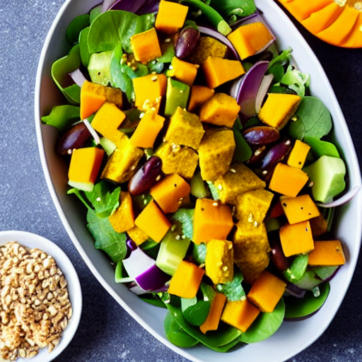 Keto Kabocha Salad