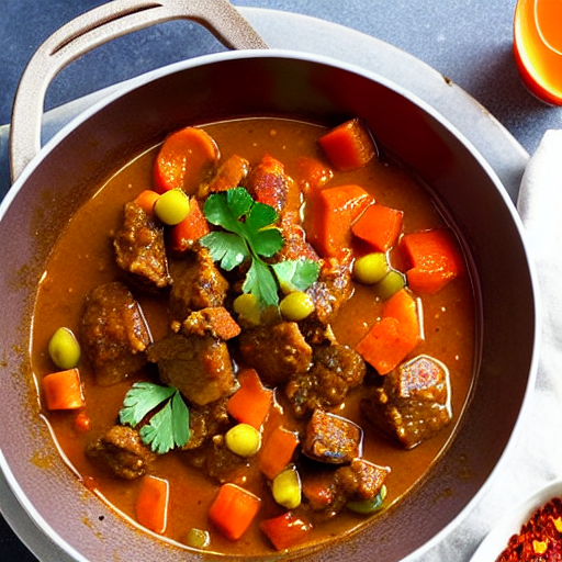 Lamb and Apricot Tagine