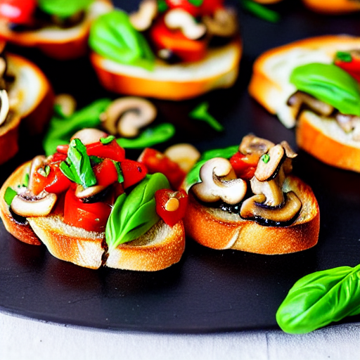 Bruschetta con Funghi
