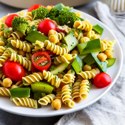 Chickpea Pasta Salad