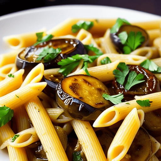 Pasta con le Melanzane e Formaggio
