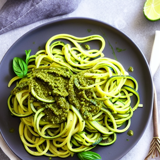 Pesto Zucchini Pasta