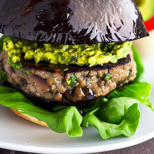 Portobello Mushroom Burger