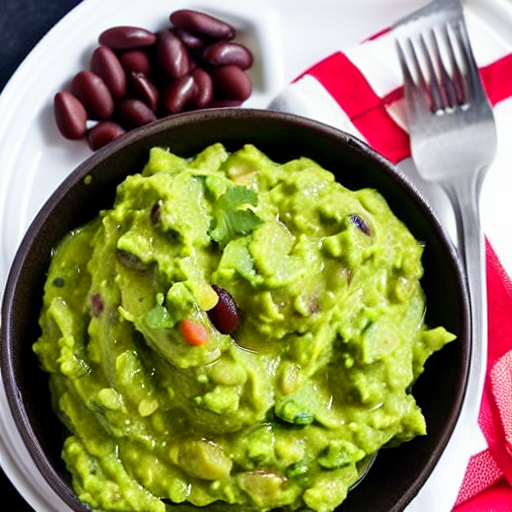Guacamole con Frijoles
