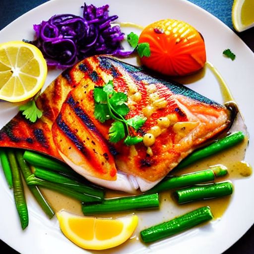 Poisson à la Plancha