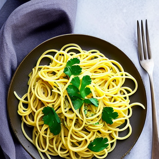 Cilantro Lemon Pasta