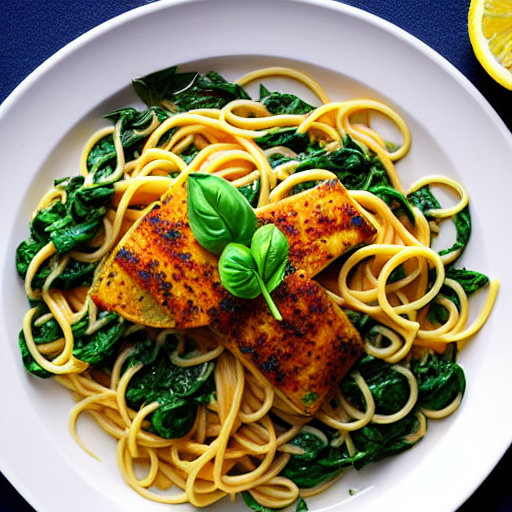 Pasta aux Épinards