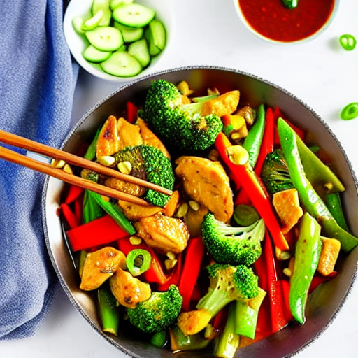 Spicy Chicken and Vegetable Stir-Fry