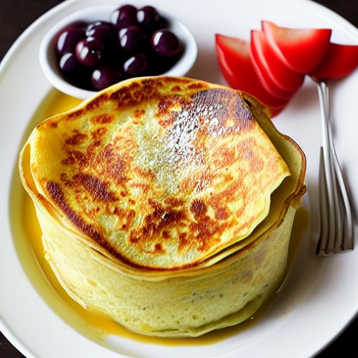 Savory Crepe Soufflé