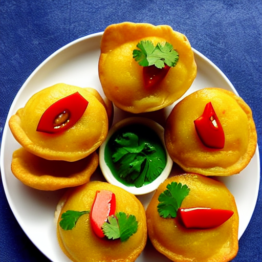 Vegetable Pani Puri
