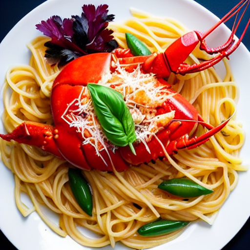 Pasta with Lobster and Garlic