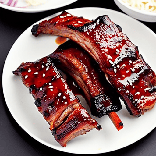 Baked Korean BBQ Ribs
