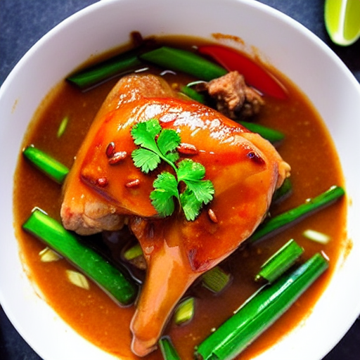 Gà Kho Nước Dừa
