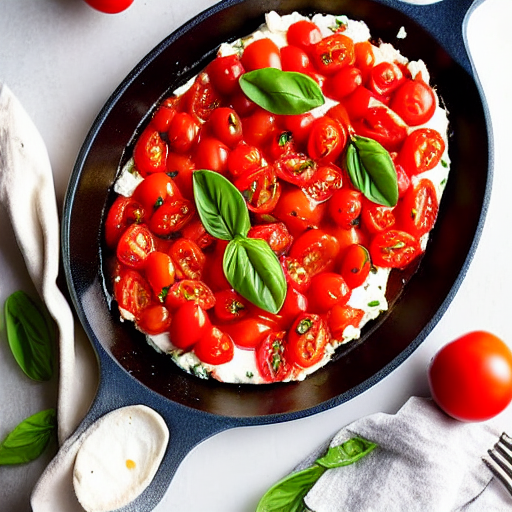 Baked Feta with Tomatoes