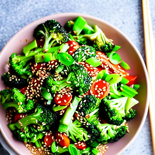 Korean Broccoli Salad