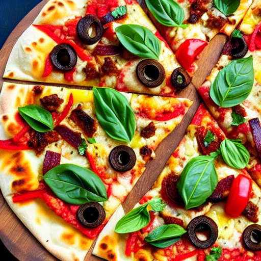 Lebanese Flatbread Pizza