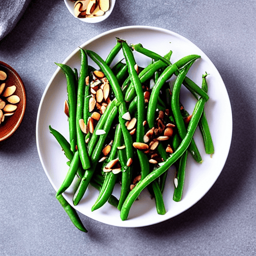 Sautéed Green Beans with Almonds