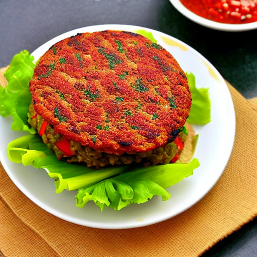 Bajra Khichdi Burger