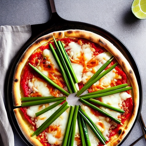 Tianjin Scallion Pizza