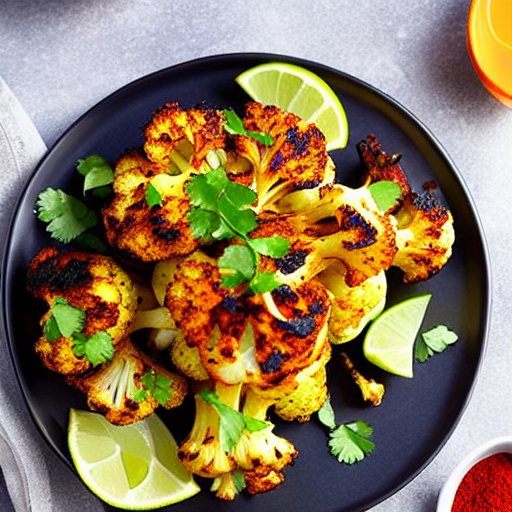 Spiced Grilled Cauliflower