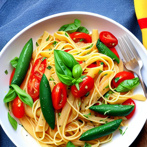 Dairy-Free Pasta Primavera